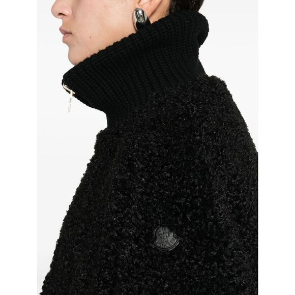 Moncler Black Jackets - Cropped Jackets Women